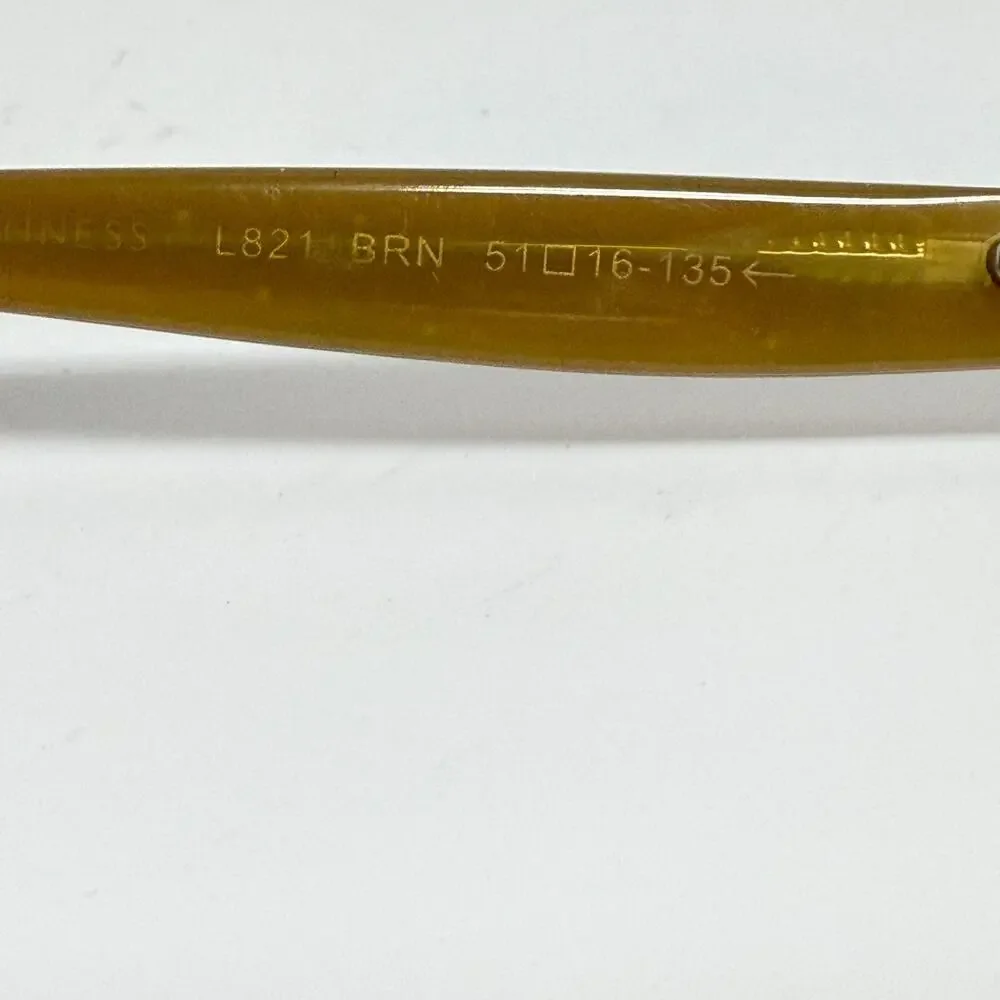 Lulu Guiness‎ L821 Brn Eyeglasses Frames H19835